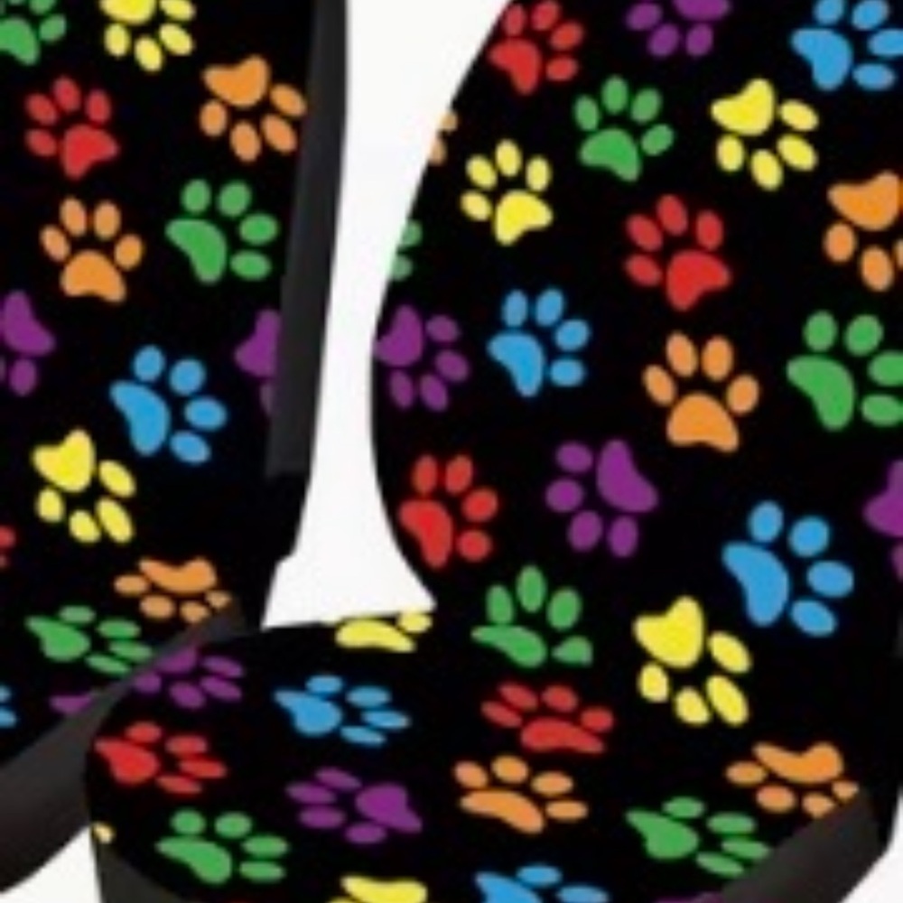Colorful Paw Print Car Seat Covers